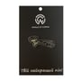 Металевий значок (пін) Portafilter (Black / Gold), (13387)
