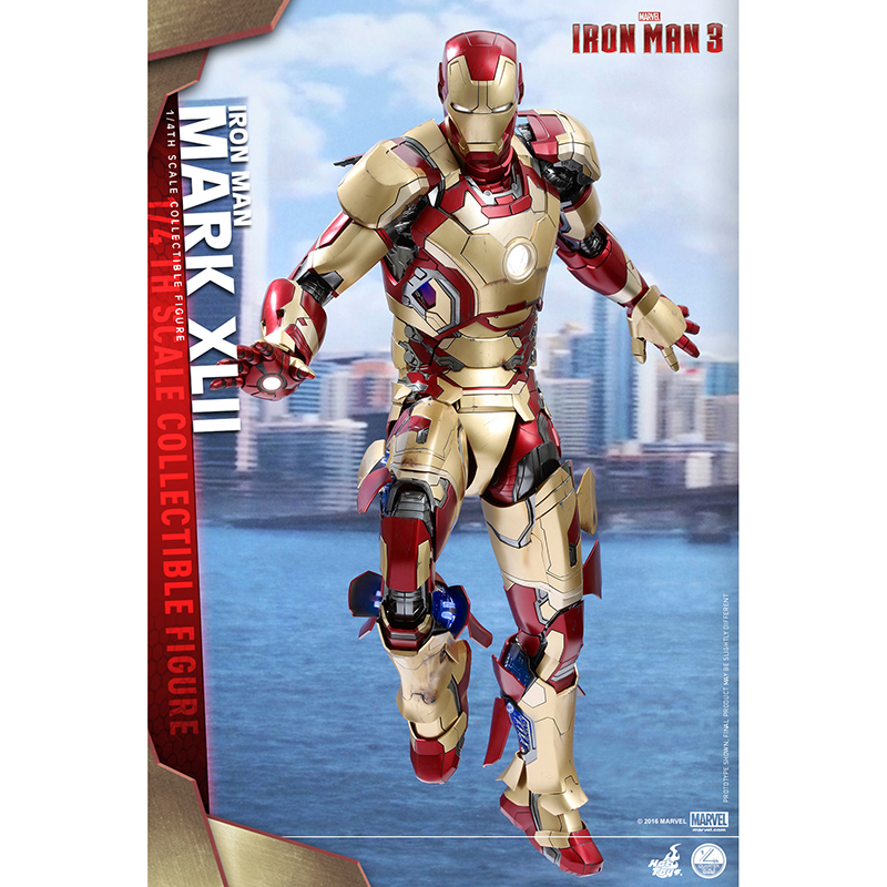 Колекційна фігура Hot Toys: Quarter Scale: Marvel: Iron Man 3