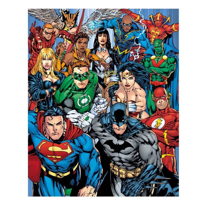 Stampa In Cornice 30x40 cm. Batman Vs Superman. City