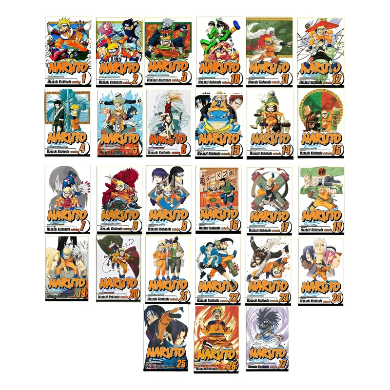 Манґа Naruto (Set 1: Volumes 1-27), (525822) – купити в інтернет