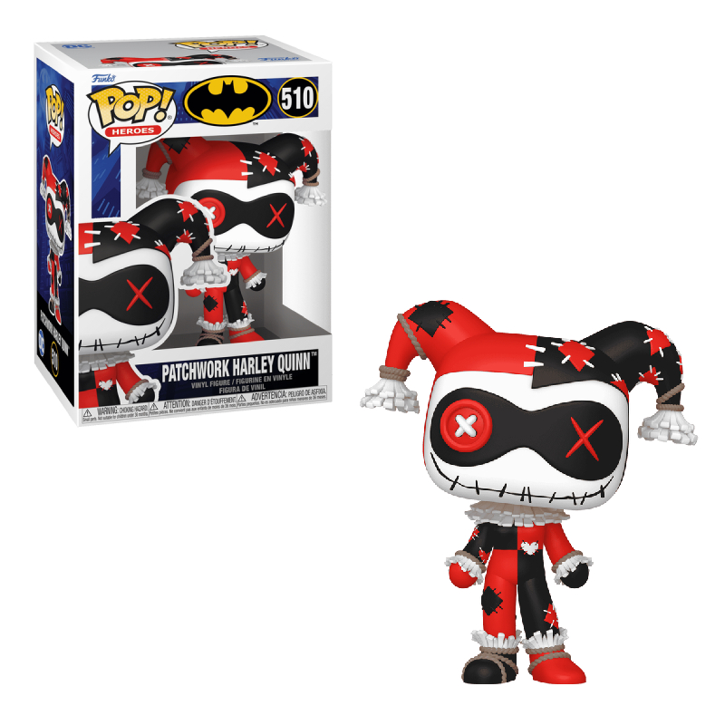 Фігурка Funko POP!: Heroes: DC: Batman: Patchwork Harley Quinn, (80905 ...