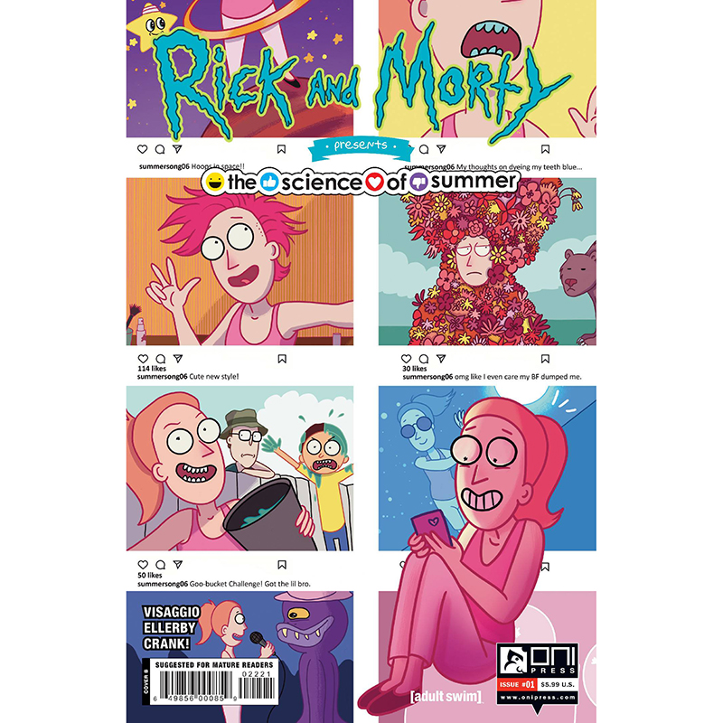 Комикс Rick & Morty. Presents. The Science of Summer. Volume
